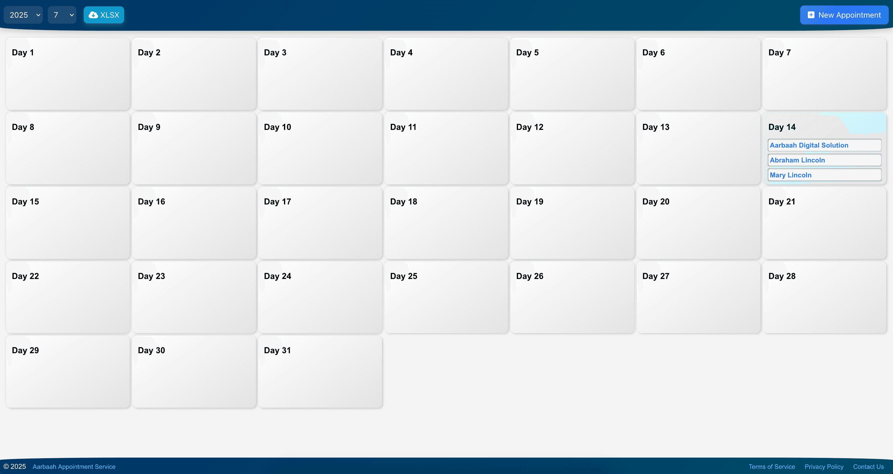 Appointment Service Manager by Aarbaah Digital Solutions - Screenshot 1 showing Healthcare software interface and features