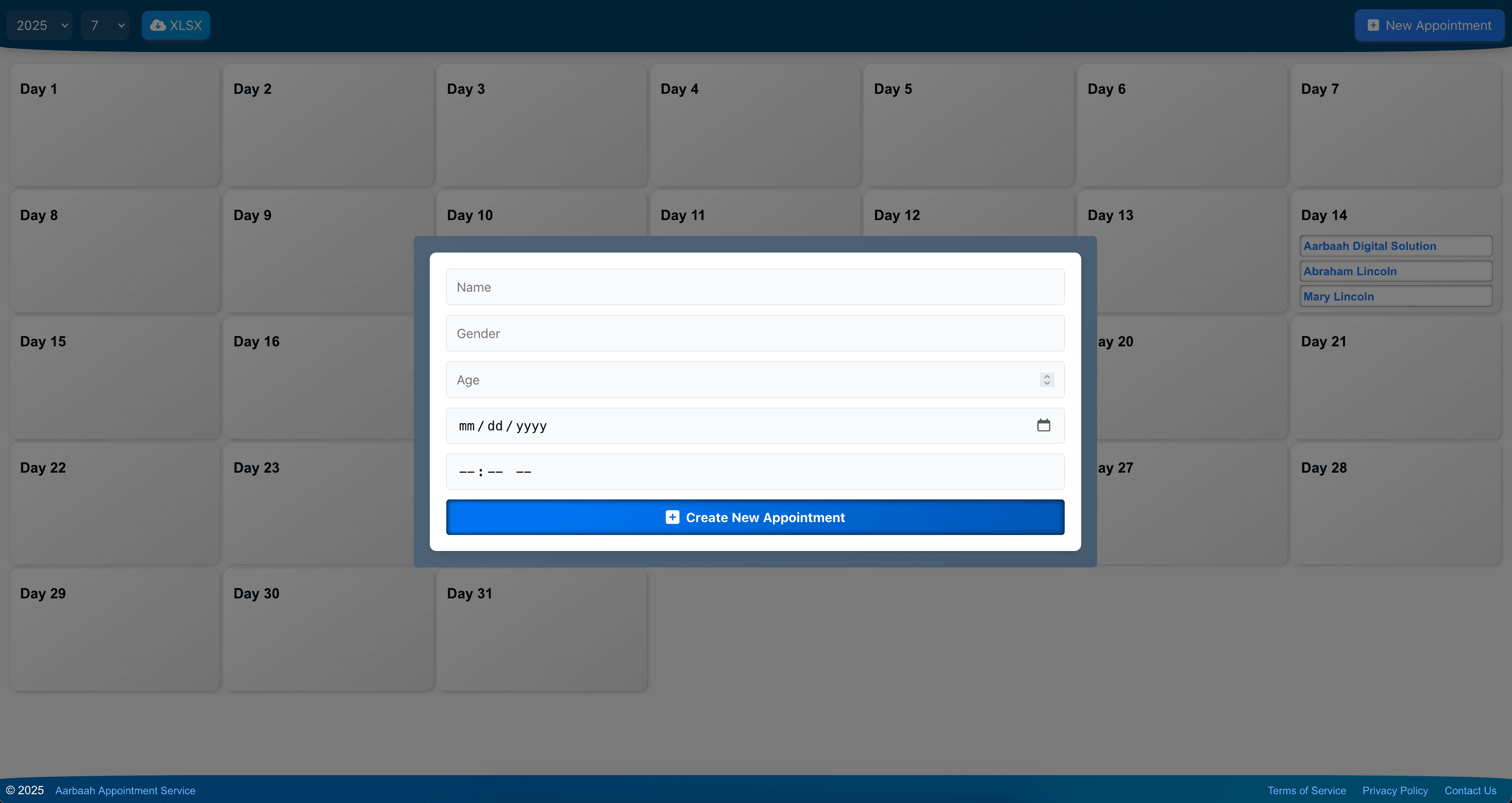 Appointment Service Manager by Aarbaah Digital Solutions - Screenshot 2 showing Healthcare software interface and features