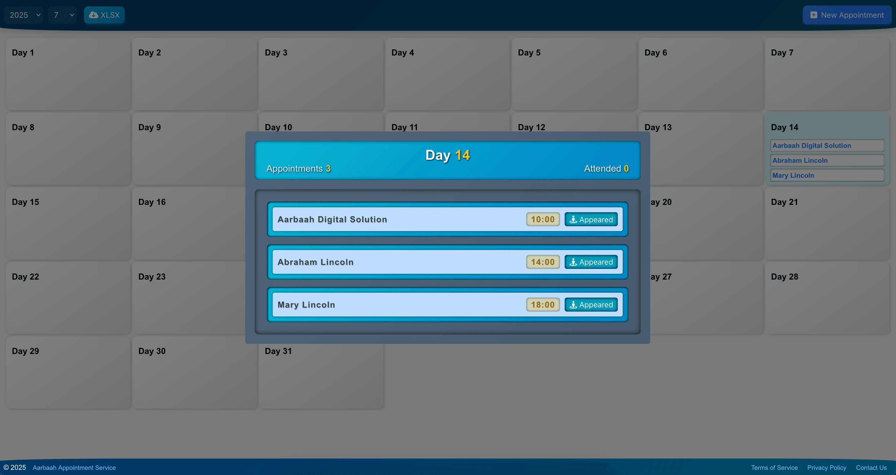 Appointment Service Manager by Aarbaah Digital Solutions - Screenshot 3 showing Healthcare software interface and features