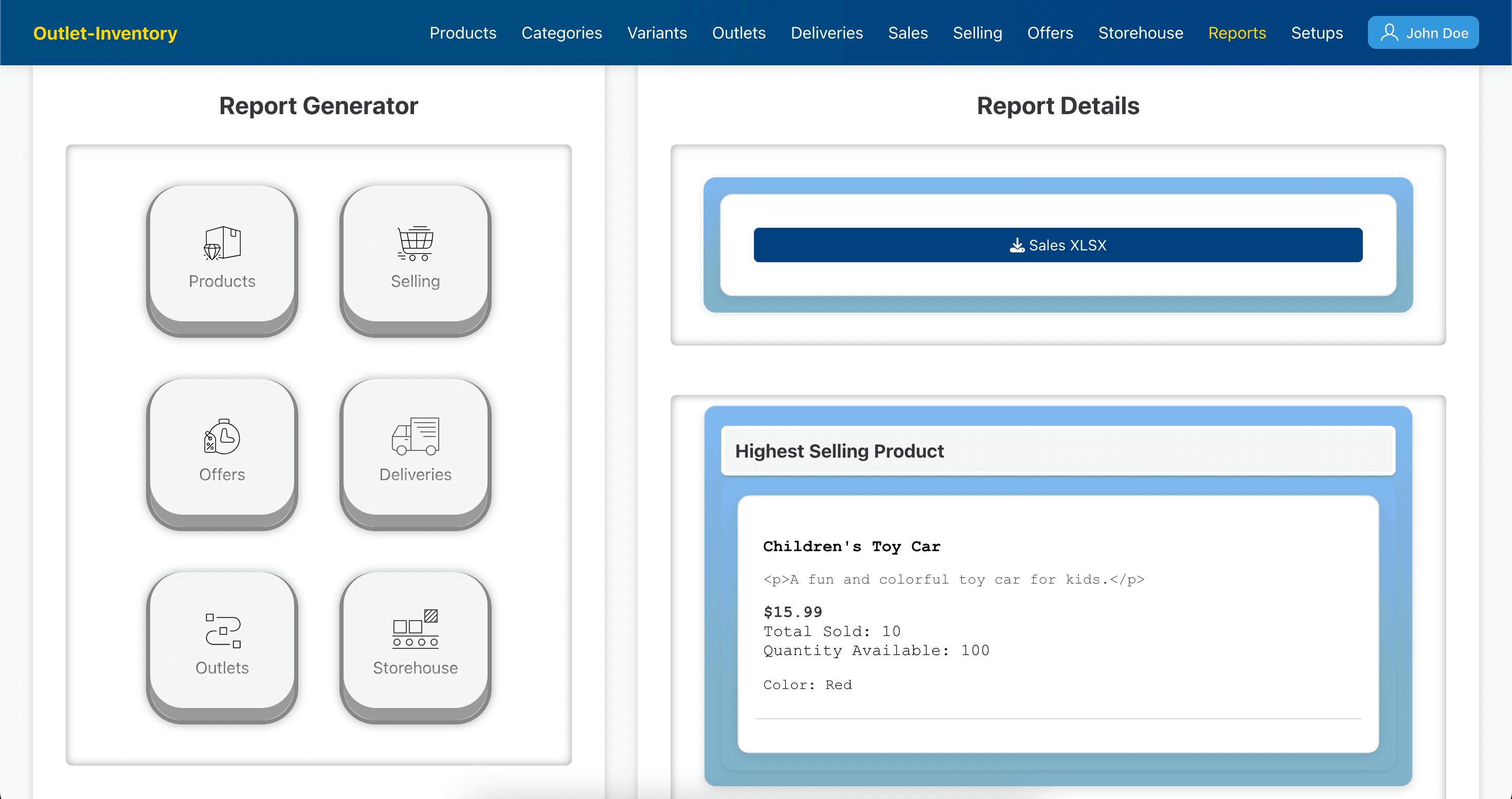 Outlet and Inventory Management by Aarbaah Digital Solutions - Screenshot 12 showing E-commerce software interface and features