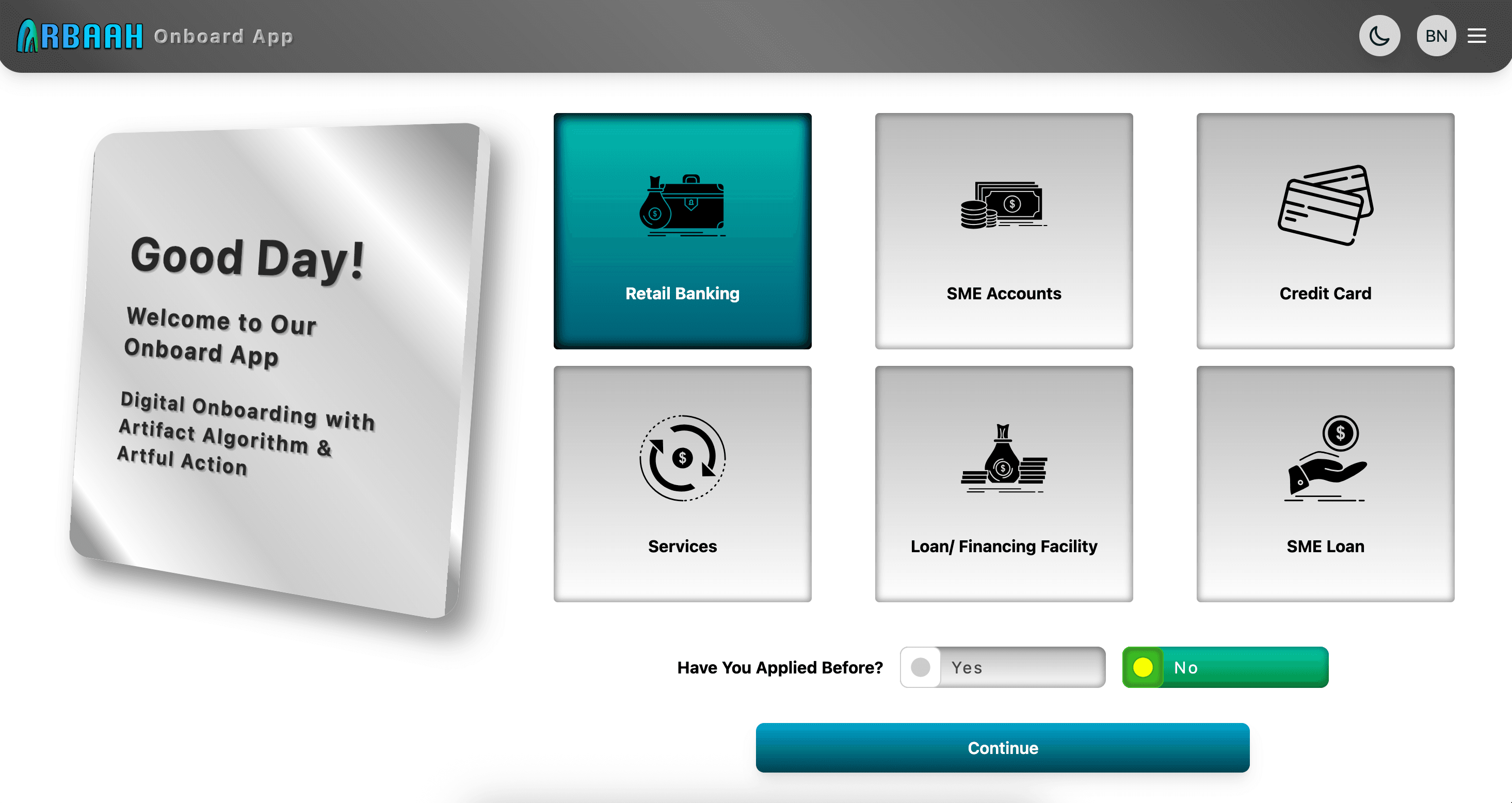 Aarbaah Onboard SaaS Suite by Aarbaah Digital Solutions - Screenshot 2 showing Financial Technology software interface and features