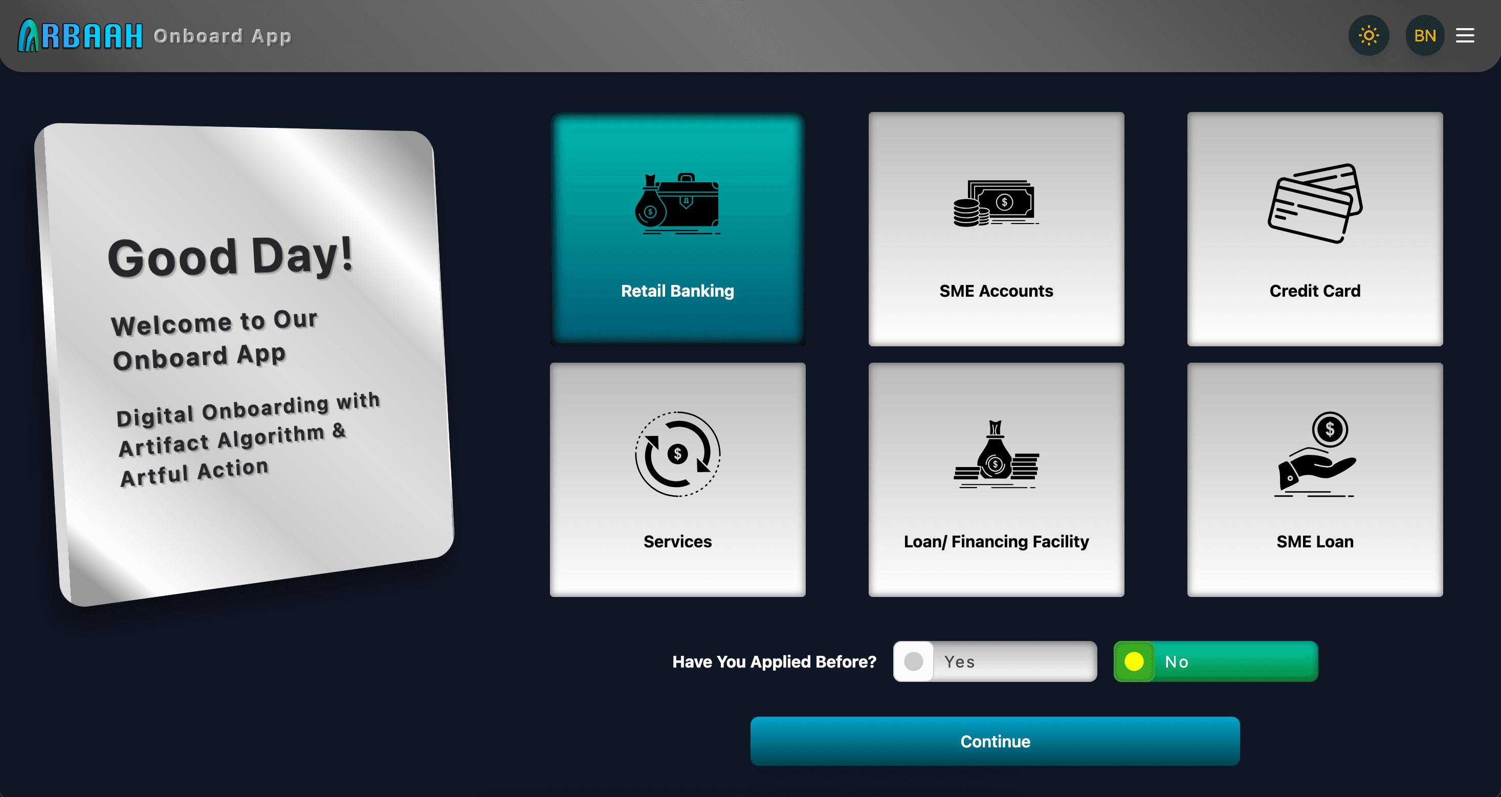 Aarbaah Onboard SaaS Suite by Aarbaah Digital Solutions - Screenshot 3 showing Financial Technology software interface and features